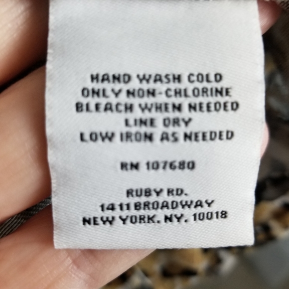 Ruby Rd Favorites Animal Print Shacket Sz14P EUC - Picture 4 of 6